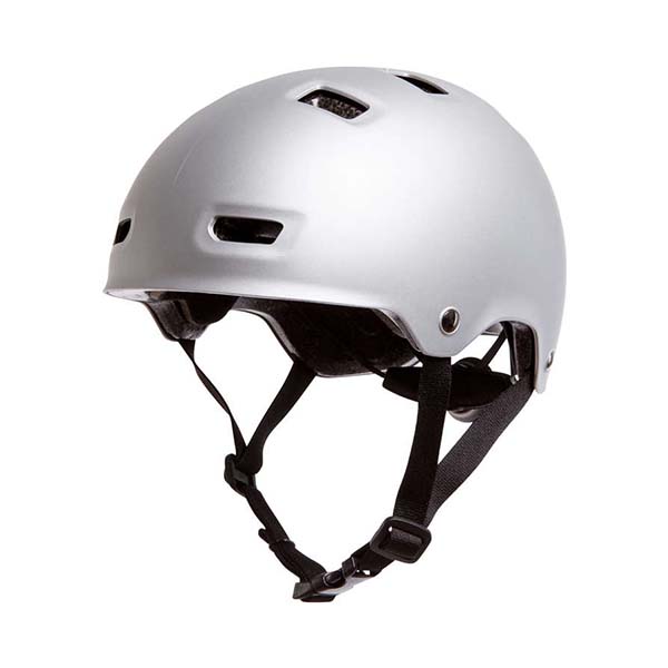 Scooter Silver Helmet